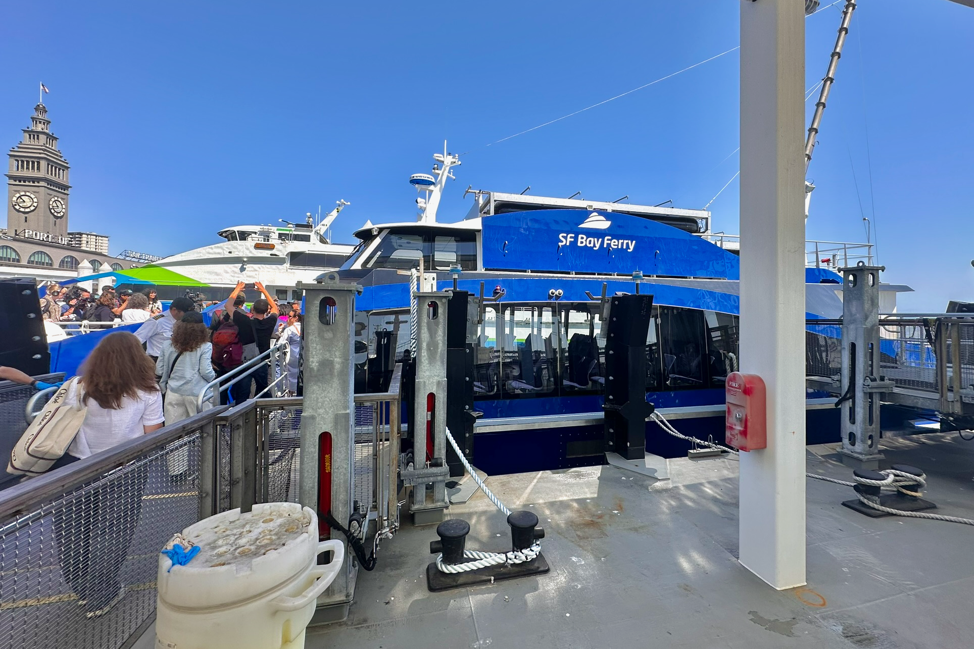 World’s first entirely hydrogen-powered ferry welcomes passengers on July 19 in San Francisco Bay